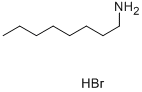 n-オクチルアミン臭化水素酸塩 化学構造式