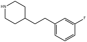 4-[2-(3-fluorophenyl)ethyl]piperidine(SALTDATA: FREE) Struktur
