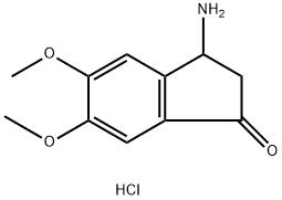 3-amino-5,6-dimethoxy-1-indanone hydrochloride