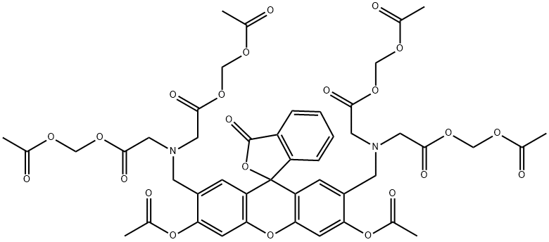 钙黄绿素乙酰甲酯,148504-34-1,结构式