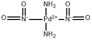 Diamminepalladium (II) nitrite Struktur