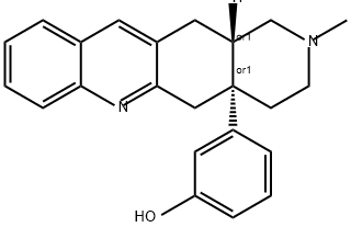 (3-HYDROXYPHENYL)-1,2,3,4,4A,5,12,12AA-OCTAHYDROQUINOLINO[2,3,3-G]ISOQUINOLINE DIHYDROBROMIDE Structure