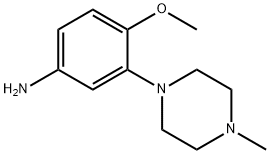 1-(5-AMINO-2-METHOXYPHENYL)-4-METHYLPIPERAZINE Structure