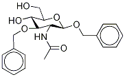 1,3-O-Dibenzyl-N-acetyl-β-D-glucosaMine Struktur