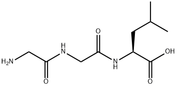 Glycylglycyl-L-leucine Structure