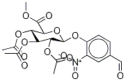 4-ForMyl-2-nitrophenyl β-D-Glucopyranosiduronic Acid Methyl Ester 2,3,4-Triacetate,148579-93-5,结构式