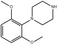 1-(2,6-DIMETHOXYPHENYL)PIPERAZINE 化学構造式