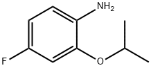 4-氟-2-异丙氧基苯胺,148583-65-7,结构式