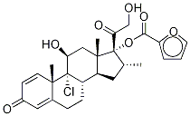 21-羟基 去氯糠酸莫米松(杂质),148596-90-1,结构式