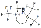1,1,3,3-Tetrakis(trifluoromethyl)diphosphathiane Structure
