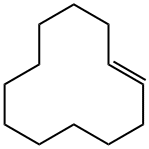 (E)-1-シクロドデセン 化学構造式