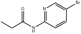 N-(5-bromo-2-pyridinyl)propanamide Struktur