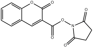 香豆素-3-羧酸琥珀酰亚胺酯,148627-84-3,结构式
