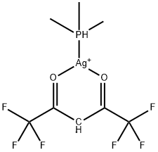 Trimethylphosphine(Hexafluorooacetylacetonato)Silver(I) Structure
