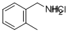 2-methyl-benzenemethanaminhydrochloride Struktur