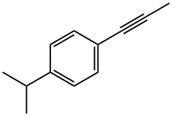 Benzene, 1-(1-methylethyl)-4-(1-propynyl)- (9CI) Struktur
