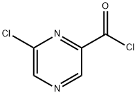 Pyrazinecarbonyl chloride, 6-chloro- (9CI),148673-71-6,结构式