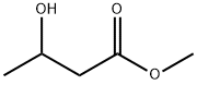3-ヒドロキシブタン酸メチル 化学構造式