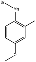 4-METHOXY-2-METHYLPHENYLMAGNESIUM BROMIDE 化学構造式