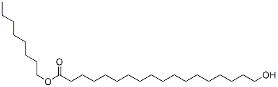 Octyl hydroxystearate 结构式