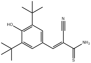 TYRPHOSTIN AG 879 Structure