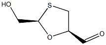 1,3-옥사티올란-5-카르복스알데히드,2-(히드록시메틸)-,(2R-cis)-(9CI)