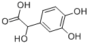 DL-3,4-二羟基杏仁酸 结构式