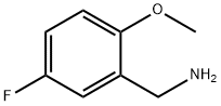 Benzenemethanamine, 5-fluoro-2-methoxy- (9CI) Struktur