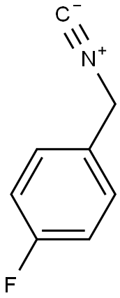 4-FLUOROBENZYLISOCYANIDE 化学構造式