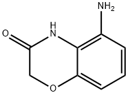 5-AMINO-2H-BENZO[B][1,4]OXAZIN-3(4H)-ONE Struktur