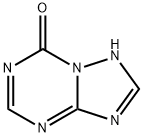 [1,2,4]トリアゾロ[1,5-a][1,3,5]トリアジン-7(6H)-オン 化学構造式