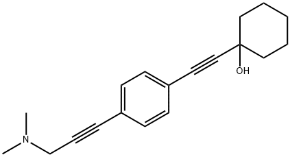 1-[[p-[3-(Dimethylamino)-1-propynyl]phenyl]ethynyl]-1-cyclohexanol|