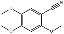 2,4,5-TRIMETHOXYBENZONITRILE 化学構造式