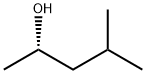 (S)-4-メチル-2-ペンタノール 化学構造式