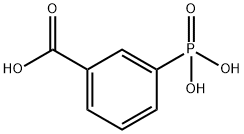 3-ホスホノ安息香酸 化学構造式