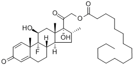 地塞米松棕榈酸酯,14899-36-6,结构式