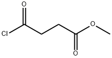 3-クロロカルボニルプロピオン酸メチル 化学構造式