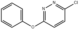 3-クロロ-6-フェノキシピリダジン 化学構造式