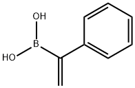 1-苯基乙烯基硼酸, 14900-39-1, 结构式