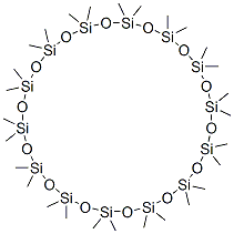 OCTACOSAMETHYLCYCLOTETRADECASILOXANE 化学構造式