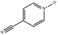 4-Cyanopyridine N-oxide Structure