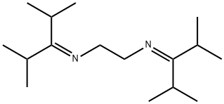N,N'-bis(1-isopropyl-2-methylpropylidene)ethylenediamine  Struktur