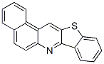 ベンゾ[f][1]ベンゾチエノ[3,2-b]キノリン 化学構造式