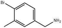 4-ブロモ-3-メチルベンジルアミン HCL 化学構造式