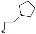 1-(3-アゼチジニル)ピロリジン DIHYDROCHLORIDE 化学構造式