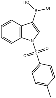 N-(P-TOLUENESULFONYL)INDOLE-3-BORONIC ACID,149108-61-2,结构式