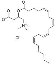 DL-ARACHIDOYL CARNITINE CHLORIDE Structure