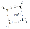 nitric acid, plutonium salt Structure