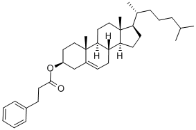 CHOLESTEROL HYDROCINNAMATE Structure