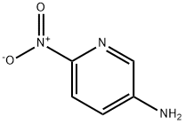2-ニトロ-5-ピリジンアミン 化学構造式